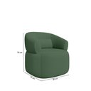 Ver imagem 5 de Conjunto Poltrona e Sofá Living Orgânico Duomo 1,30m Just Time