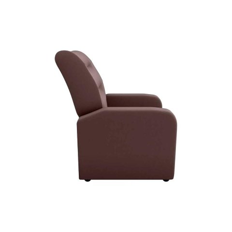 Poltrona do Papai Reclinável Classic Matrix Cor:suede Marrom