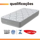 Ver imagem 2 de Cama Box com Colchão Solteiro Edén Double Face Espuma D33 Cinza Herval