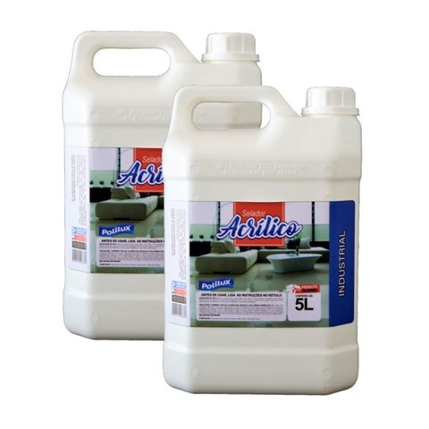 Kit 2 Selador Acrílico Polilux Segurança Tráfego e Brilho 5L