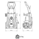 Ver imagem 2 de Lavadora de Alta Pressão Tramontina Master 1800w Mangueira 5m Jato Regulável 1900psi 127v 42552012