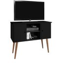 Ver imagem 1 de Rack / Mesinha / Estante para Tv com Pés Palito Viena: Preto