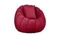 Ver imagem 5 de Kit Poltrona c/ Puff + Almofada Concha Veludo Vermelho