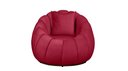 Ver imagem 4 de Kit Poltrona c/ Puff + Almofada Concha Veludo Vermelho