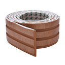 Ver imagem 1 de Painel Ripado Eva Laminado Autocolante 10cm Urban Bronze | Valor do Metro