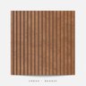 Painel Ripado Eva Laminado Autocolante 10cm Urban Bronze | Valor do Metro - 3