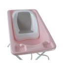 Ver imagem 3 de Banheira de Bebe Infantil Aqcua Cores Candy Rosa Galzerano