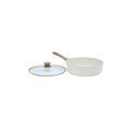 Ver imagem 1 de Frigideira Funda Inducao 28 Cm com Tampa Cor Marmore Mimo