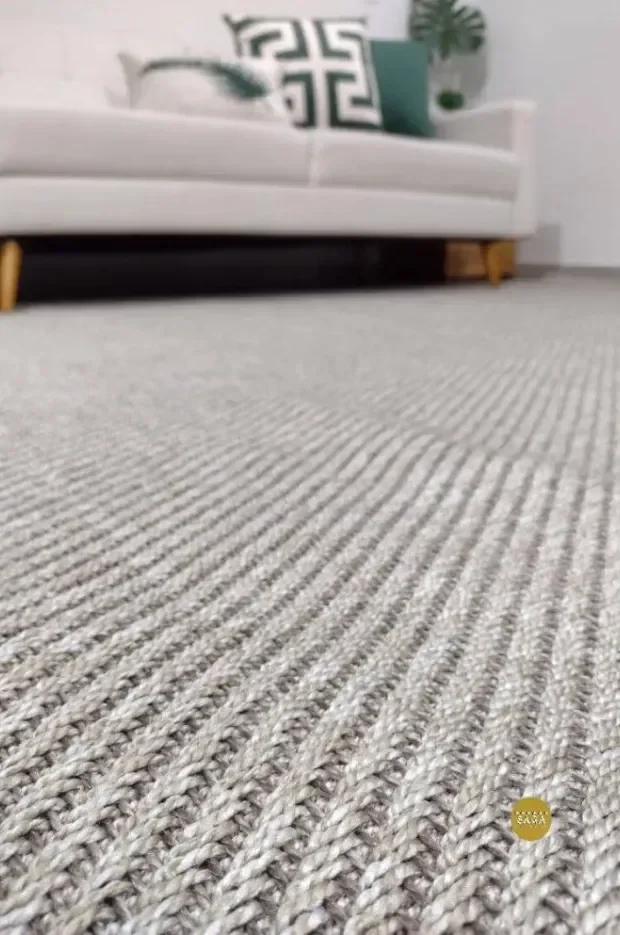 Ver imagem 4 de Tapete Sisal Sintetico Egípcio Bege (1625):100x140