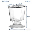 Ver imagem 3 de Kit 02 Suqueira Refresqueira Dispensador de Água Suco 4,5 L