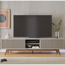 Ver imagem 2 de Rack Bancada Para TV 75 Pol. Martires C05 Off White - Mpozenato