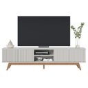 Ver imagem 7 de Rack Bancada Para TV 75 Pol. Martires C05 Off White - Mpozenato