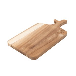 Tábua de Madeira Acácia 32cm de Corte Rústica - Oikos