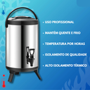 Ver imagem 5 de Botijão Garrafa Térmica 12 Litros Torneira