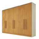 Ver imagem 2 de Guarda Roupa Oslo 6 Portas 6 Gavetas Mdf - Mademarcs
