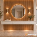 Ver imagem 2 de Aparador Suspenso para Hall de Entrada 3 Gavetas Aspen Off White Edn