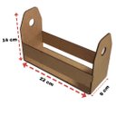 Ver imagem 4 de Porta Guardanapo e Sachê em MDF - Kit 10 Unidades