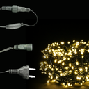 Ver imagem 3 de Pisca Natal Cordão Estrobo Branco Quente 10m com 500 Leds Branco Quente a Prova D'água