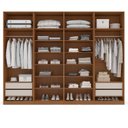 Ver imagem 4 de Guarda-roupa 8 Portas Modular com Maleiro Luna