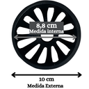 Ver imagem 5 de Ralo Anti Entupimento de Calhas para Condutor Tubo de 100mm 4 Polegadas em Alumínio Preto