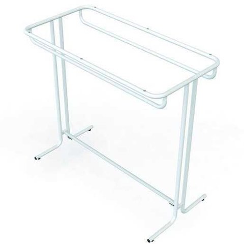 Balcao Cabideiro Duplo Branco Dicarlo