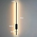 Ver imagem 4 de Luminaria Arandela Perfil Led 3 em 1 Slim Fit Luz Indireta Iluminaçao Ambiente Decoraçao Quarto Sala