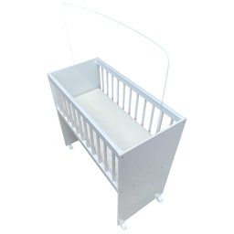 Berço Conforto Premium C/rodizios e Grade Ajustável - Anjo de Casa - 2