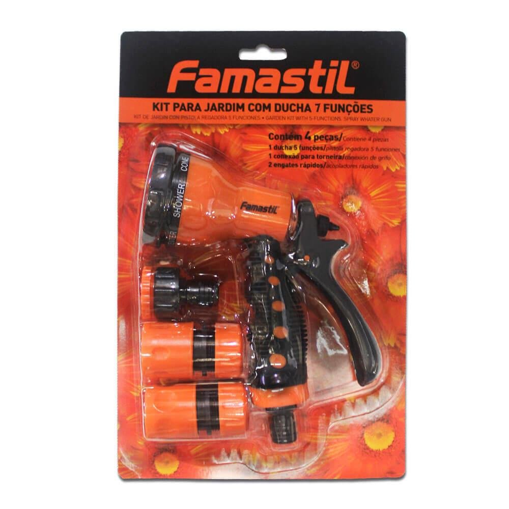 Esguicho para Jardim 8 Funções F89.51 Famastil - 2