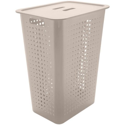 Cesta de Roupas ou 47L com Tampa