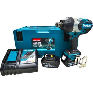 Chave de Impacto À Bateria 18v 3/4 1050nm Dtw1001rtj Makita
