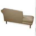 Ver imagem 5 de Divã Recife Suede Marrom Rato 165 cm Pés Chanfrado Castanho - D’Rossi