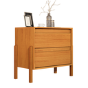 Ver imagem 2 de Mesa de Cabeceira 2 Gavetas Organize Controle Celular Óculos