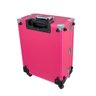 Maleta Maquiagem Camarim LED ABS Couro PU PEL-M1030 Rosa - 5