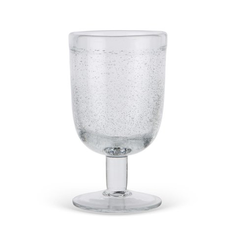 Conjunto 6 Copos de Vidro Bubble em Vidro Transparente 550ml 15cm Gi0062 Btc