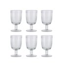 Ver imagem 2 de Conjunto 6 Copos de Vidro Bubble em Vidro Transparente 550ml 15cm Gi0062 Btc