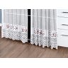 Cortina Pia Vitro Renda Cozinha Café 1,60x0,80 Alt - 5