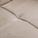 Ver imagem 7 de Sofá de Canto com Chaise Ibarra Suede Velut Bege - King House