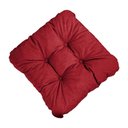Ver imagem 1 de Kit 2 Almofada Impermeável 40x40 Assento Externa Acquablock - 262 - Lisato Bordô - Liso