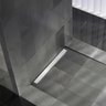Ralo Linear Oculto 50cm Inox Banheiro Lavabo Invisivel Anti Odor Anti Inseto Higienico Seguro Resist - 10