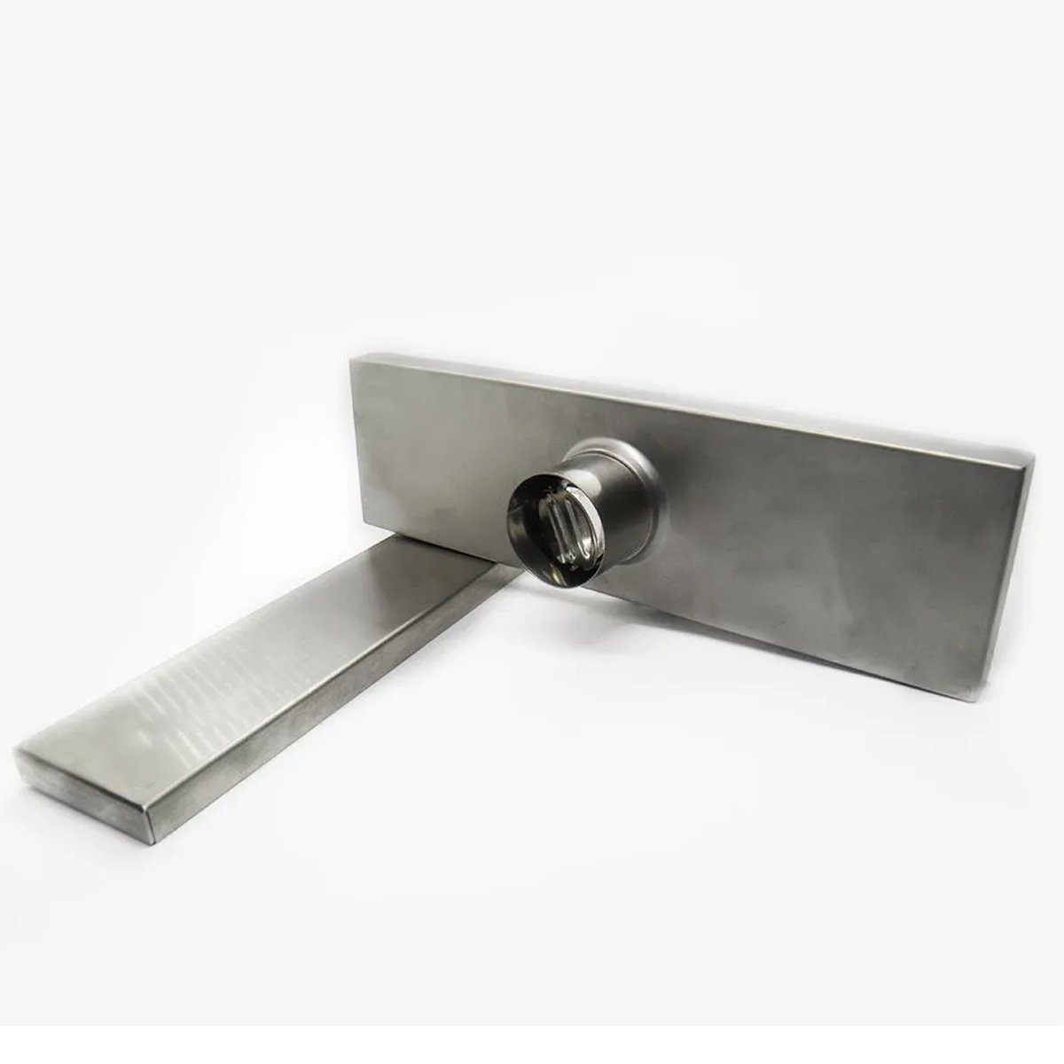 Ralo Linear Oculto 50cm Inox Banheiro Lavabo Invisivel Anti Odor Anti Inseto Higienico Seguro Resist - 7