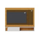 Ver imagem 4 de Painel Home Suspenso Jurerê 1.36 para Sala de Tv até 55 Polegadas Naturale Off White Matte Colibri
