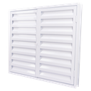 Ver imagem 1 de Porta Portinhola Abrigo Aço Casa Gás com Trava 80x70x6-bran