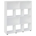 Ver imagem 2 de Estante Book - Organizadora de Livros e Decoração Branco