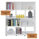 Ver imagem 5 de Estante Book - Organizadora de Livros e Decoração Branco
