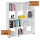 Ver imagem 3 de Estante Book - Organizadora de Livros e Decoração Branco