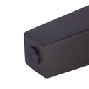 Ver imagem 2 de Kit 04 Pés Chanfrado Tabaco 10cm com Rosca Metal para Móveis D10 - D’Rossi