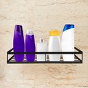 Ver imagem 3 de Suporte de Shampoo Prateleira Banheiro Sabonete Fixo Aço Reforçado