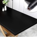 Ver imagem 1 de Adesivo Envelopamento Parede Móveis Eletrodoméstico - Preto Plavitec Adesivo Preto 50cm x 10m