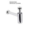 SIFAO COPO LAVATORIO ACO INOX 1.1/4 - CROMADO - 3