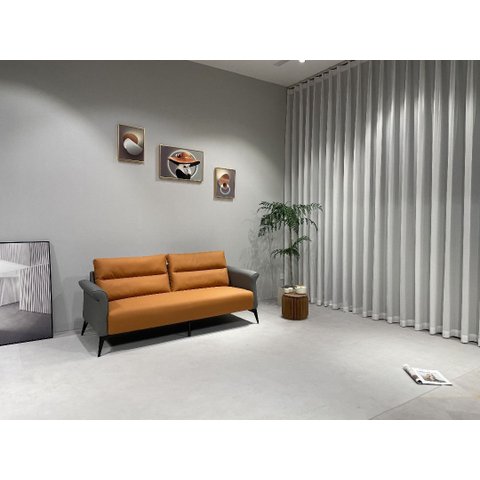 Sc-2027 Conjunto Internacional Sofá 1,88m com 2 Poltronas Material Ecológico Sala Luxo Conforto Tv